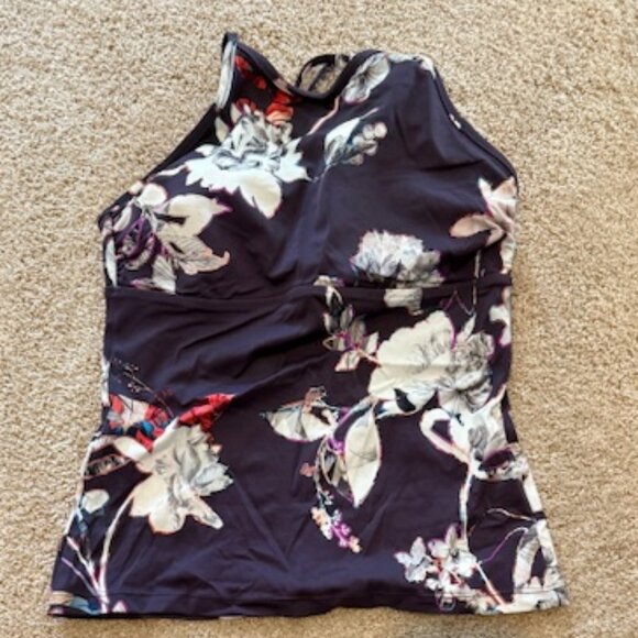 Athleta Tankini in Floral print size Medium - Picture 1 of 3